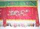 Antique Rare Imperial Chinese Embroidered Silk Dragons Panel Banner Gold Threads Robes & Textiles photo 2