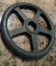 Vintage Large Cast Iron Industrial Valve Handle Wheel Gear Steampunk Art (x) Other Mercantile Antiques photo 4