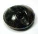 Antique Black Glass Button Quaint Cottage Scene W/ Carnival Luster - 11/16 Inch Buttons photo 1