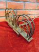 Antique 1700s Wrought Iron Fireplace Toaster Rotating American Primitive Hearth Toasters photo 4