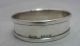 Vintage Oval Silver Napkin Ring Julian Henry Griffith & Sons 1952 Napkin Rings & Clips photo 1