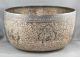 Magnificent Antique Sterling Silver Bowl & Stand Made In Thailand Circa 1890s Bowls photo 4