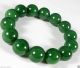 China Natural Men Spinach Green Kunlun Jade Bead Bracelets,  Gift Box Necklaces & Pendants photo 3