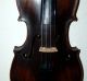 Fine Antique Geman Fullsize 4/4 Violin - Label Antonius Stradiuarius - 1900 ' S String photo 1