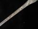 Silverplated Pickle Fork - Pat.  1902 - R.  Wallace - Floral Pattern Flatware & Silverware photo 2