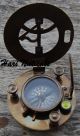 Solid Brass Pocket Gift Compass Ship Compass - West London Sundial Compass - Compasses photo 4