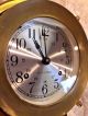 Seth Thomas Antique Ship Clock With 7 Jewels And Vintage Case Wood Watch Movie Clocks photo 6