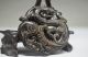 Delicate Chinese Old Jade Hand Carved Dragon Pendant Fs32 Necklaces & Pendants photo 1