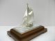 The Sailboat Of Silver985 Of The Most Wonderful Japan.  Takehiko ' S Work. Other Antique Sterling Silver photo 2