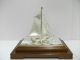 The Sailboat Of Silver985 Of The Most Wonderful Japan.  Takehiko ' S Work. Other Antique Sterling Silver photo 3
