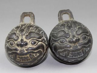 A Ancient Chinese Bronze Big Bell photo