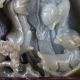 100 Natural Hetian Jade Hand - Carved God Of Longevity Statues C744 Buddha photo 4