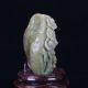 100 Natural Hetian Jade Hand - Carved God Of Longevity Statues C744 Buddha photo 6