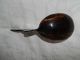 Vintage Carved & Polished Water Buffalo Horn Spoon With Dragon Handle Oriental Other Chinese Antiques photo 3