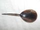 Vintage Carved & Polished Water Buffalo Horn Spoon With Dragon Handle Oriental Other Chinese Antiques photo 4