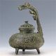 Chinese Bronze Hand Carved Dragon Incense Burner W Ming Generation Xuande Mark Incense Burners photo 3