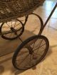 1920s Vintage Lloyd Loom Wicker Baby Doll Carriage Baby Carriages & Buggies photo 2