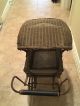 1920s Vintage Lloyd Loom Wicker Baby Doll Carriage Baby Carriages & Buggies photo 5