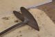 Rare 18th C Pennsylvania Wrought Iron Heart Shaped Fireplace Peel In Old Surface Primitives photo 5