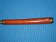 Antique Wood & Brass Single Draw Telescope Other Antique Science Equip photo 1