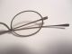 Antique Civel War Eyeglasses Long Side Arms About 2 X Reading Glasses Optical photo 2
