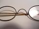Antique Civel War Eyeglasses Long Side Arms About 2 X Reading Glasses Optical photo 3