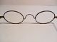 Antique Civel War Eyeglasses Long Side Arms About 2 X Reading Glasses Optical photo 4