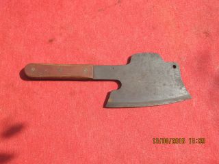 Old Tool Transylvania - Hog Splitter Butcher Ax Meat Cleaver Old Large Axe - 43oz photo