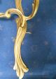 Antique French Bronze Elegant Wall Light Lamp Sconces Chandeliers, Fixtures, Sconces photo 3