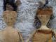 Primitive Thanksgiving Halloween Indian Dolls Sitters - - Squanto And His Maiden Primitives photo 3