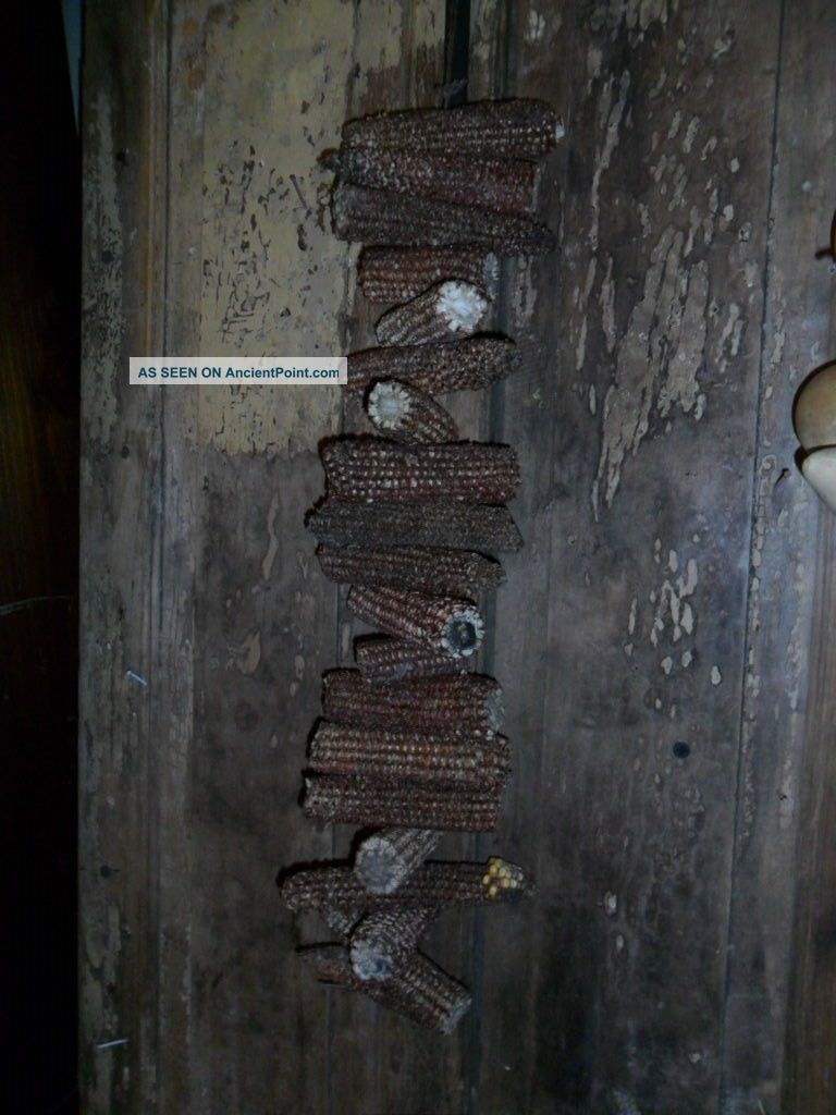 Primitive Cob Cluster / Garland,  Early Look Hanging Dry Goods,  Extra Long Primitives photo