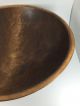 Large Antique Primitive Dough Bowl 13 1/2 