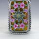 Chinese Colourful Handwork Flowers Cloisonne Mirror B755 Other Chinese Antiques photo 2