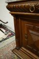 Antique Victorian Carved Walnut Sideboard Server Buffet 1800-1899 photo 7