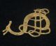 Magnificent Viking Ancient Gold Zoomorphic Snake / Dragon Amulet Circa 800 Ad British photo 3