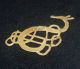 Magnificent Viking Ancient Gold Zoomorphic Snake / Dragon Amulet Circa 800 Ad British photo 8