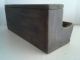 Primitive Country Farmhouse Chicken Coop Cubby Black Distressed Storage Bin Box Primitives photo 8