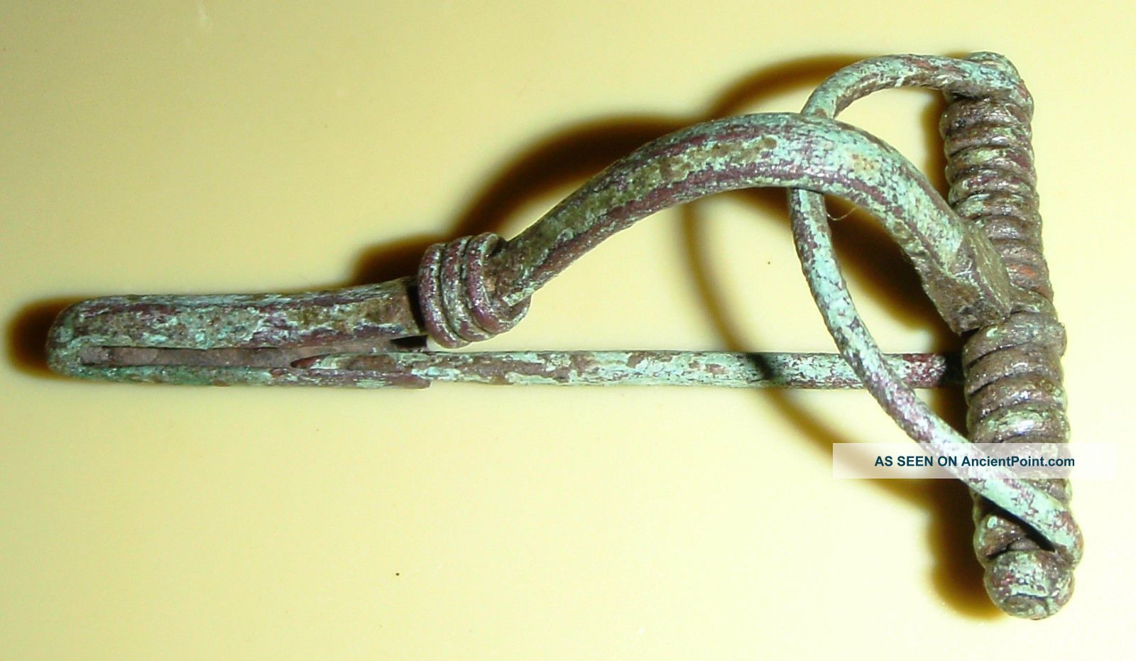 Ancient Roman Bronze Fibula,  Ii - Iii Cent.  Ad Roman photo