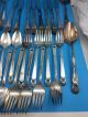 52 Pc 1847 Rogers Is Silverplate Eternally Yours Grille Luncheon Flatware Svc 8 Flatware & Silverware photo 1