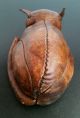 Rare Antique Leather Abercrombie Dimitri Omersa Cat: Made In England Mid-Century Modernism photo 5