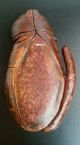 Rare Antique Leather Abercrombie Dimitri Omersa Cat: Made In England Mid-Century Modernism photo 6