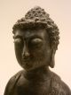 Antique Chinese/tibetan 18th Century Temple Figure Of Buddha On Lotus Leaf Base Buddha photo 10