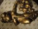 Antique Cherub Pair Stunning Faces And Patina Wall Decor Chandeliers, Fixtures, Sconces photo 8