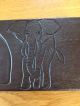 Vintage Hand Crafted Carved Mancala Bao Game Board Box Kenya Africa Antique Other African Antiques photo 9