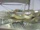 The Sailboat Of Silver Of The Most Wonderful Japan.  A Japanese Antique. Other Antique Sterling Silver photo 6