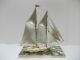 Huge Sailboat Of Silver960 Of Japan.  2masts.  270g/ 9.  51oz.  Takehiko ' S Work. Other Antique Sterling Silver photo 2