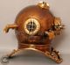 Boston Mass U.  S Navy Mark V Solid Copper And Brass Diving Helmet Full Size Other Maritime Antiques photo 3