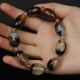 Chinese Handmade Exquisite Natural Chalcedony Bracelet 4.  33 Inch Bracelets photo 3