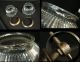 Antique Victorian Nouveau Japanned Copper Gas Chandelier Holophane Light Fixture Chandeliers, Fixtures, Sconces photo 9