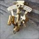 Solid Brass Sextant Nautical Instrument Astrolabe Ship Maritime Gift Sextants photo 1